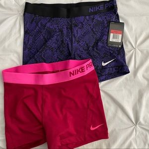2 for 1! Nike Pro Shorts